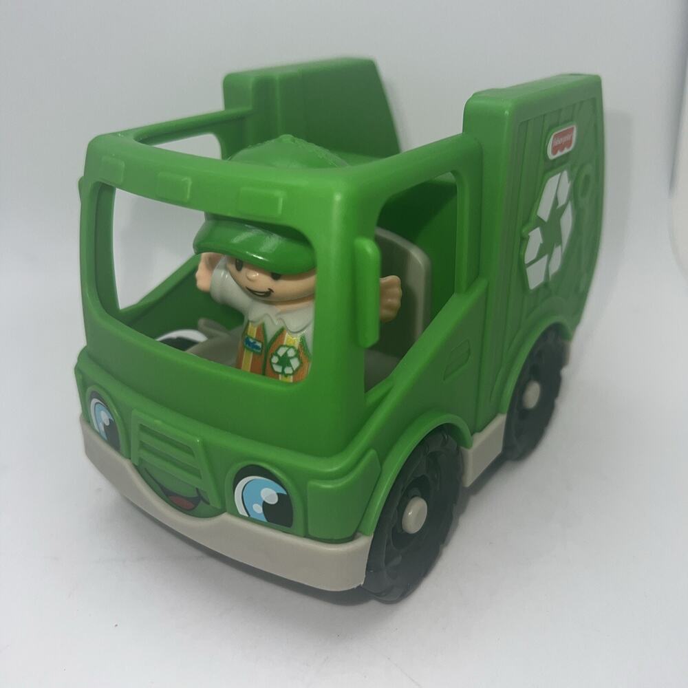 Fisher Price Little People Recycling Truck Plus Original Figure